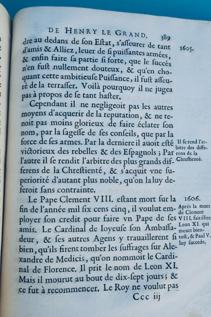 HARDOUIN de PEREFIXE Histoire du Roy Henry le Grand 1661