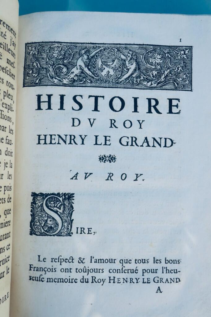 HARDOUIN de PEREFIXE Histoire du Roy Henry le Grand 1661