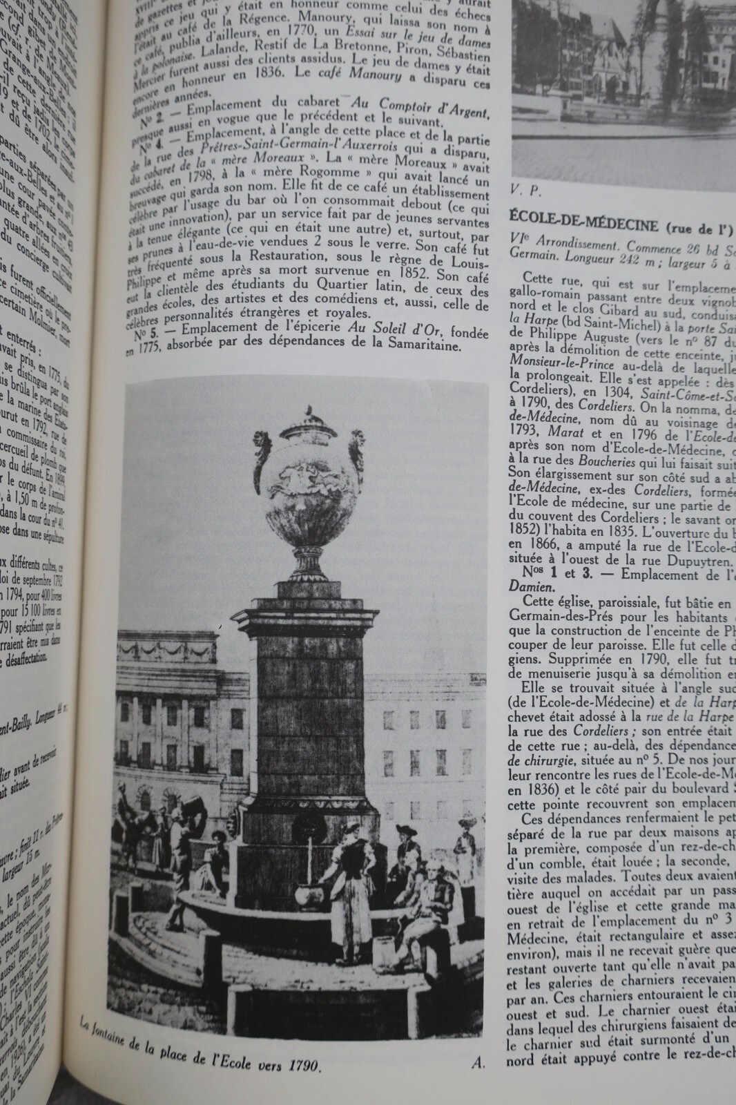パリの街路歴史事典(イルレ、1963年)