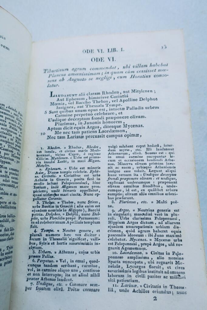 Horaz HORATII FLACCI CARMINA EXPURGATA