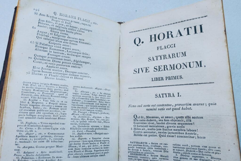 Horaz HORATII FLACCI CARMINA EXPURGATA