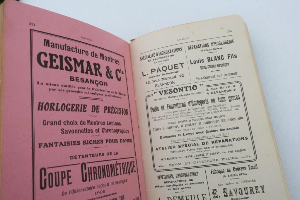 1912-13 Argus Horology & Jewelry Directory