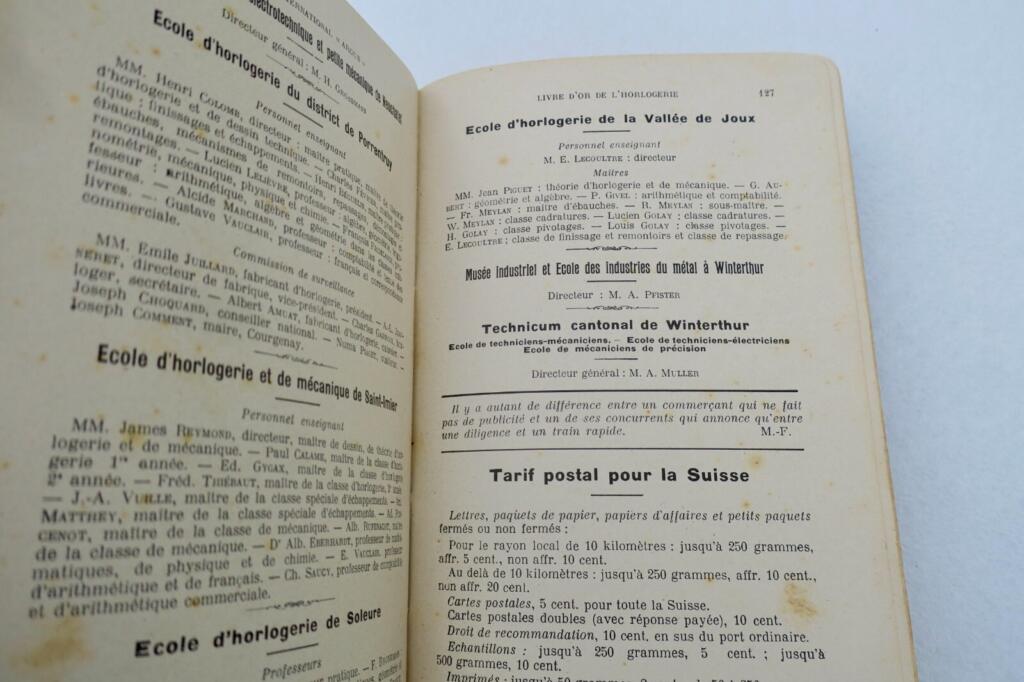 1912-13 Argus Horology & Jewelry Directory