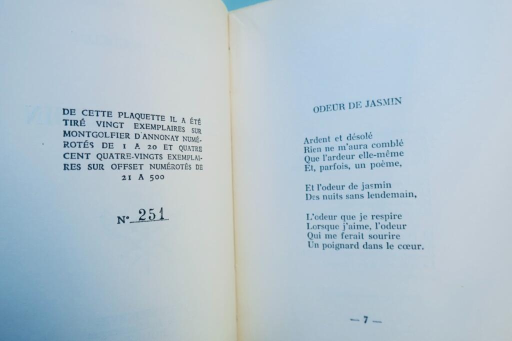 Houdelot. Odeur de jasmin