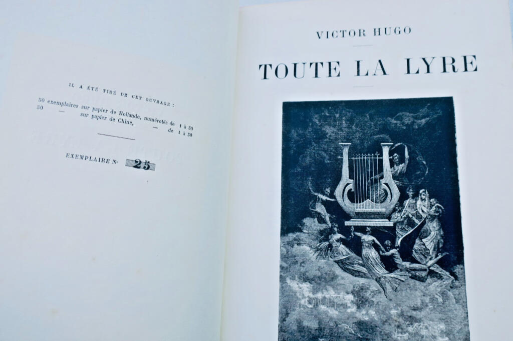 HUGO Victor Toute la lyre 1/25 sur Hollande