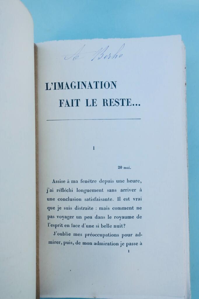 imagination de LA BRETE Jean La Brete Jean De L'IMAGINATION FAIT LE RESTE