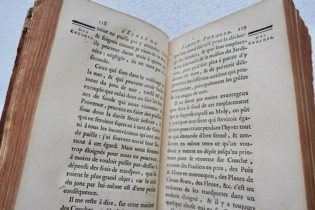 Jardin L’ECOLE DU JARDIN POTAGER 1752