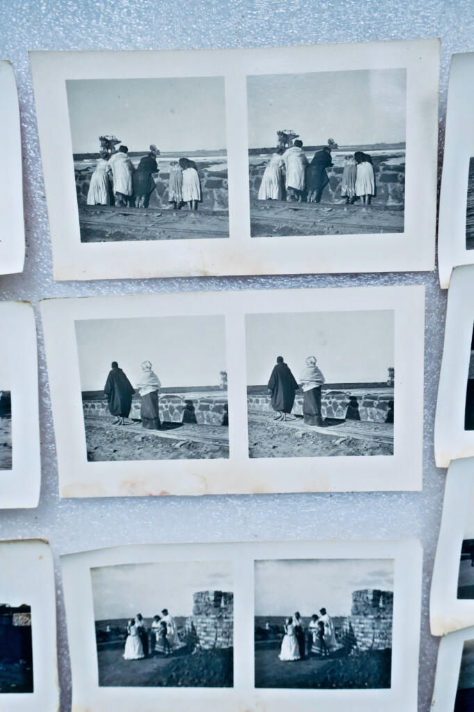 juifs CASABLANCA 1911 cartes stéréo x 13