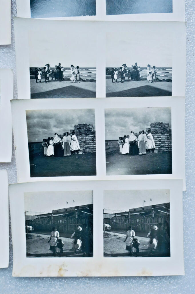juifs CASABLANCA 1911 cartes stéréo x 13