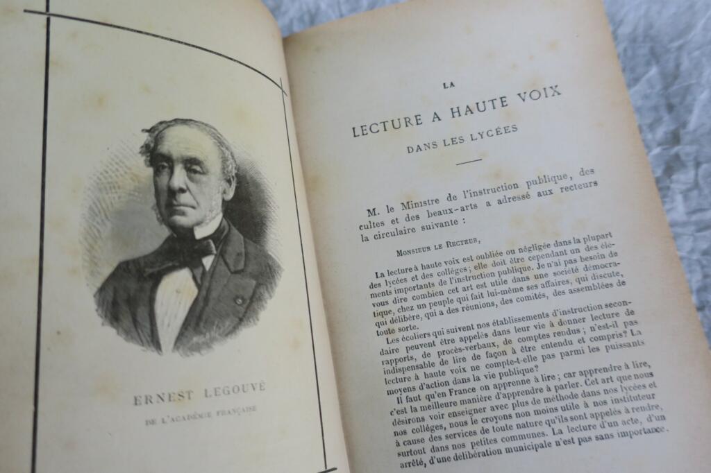 LEGOUVE Ernest L&rsquo;art de la lecture