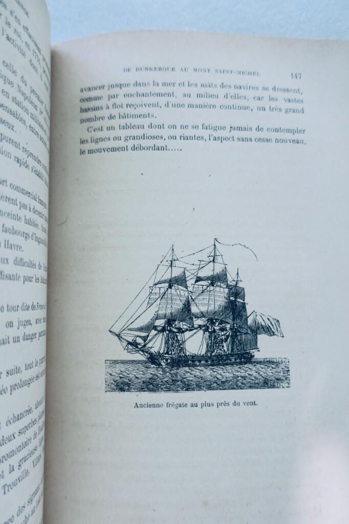 1890年諾曼第海岸詳圖指南