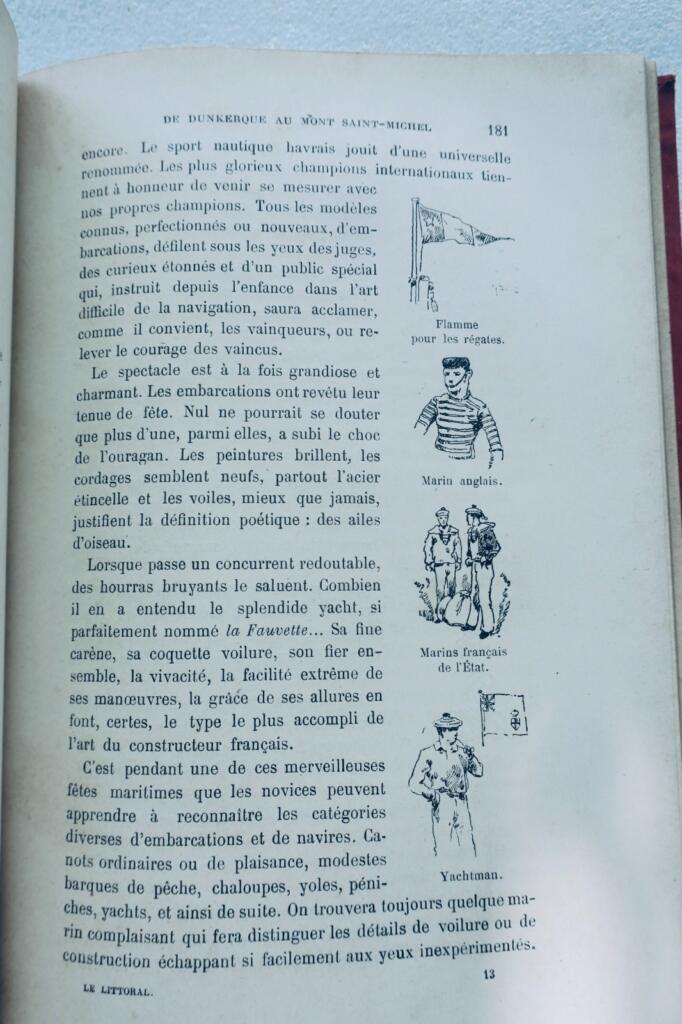 1890年諾曼第海岸詳圖指南