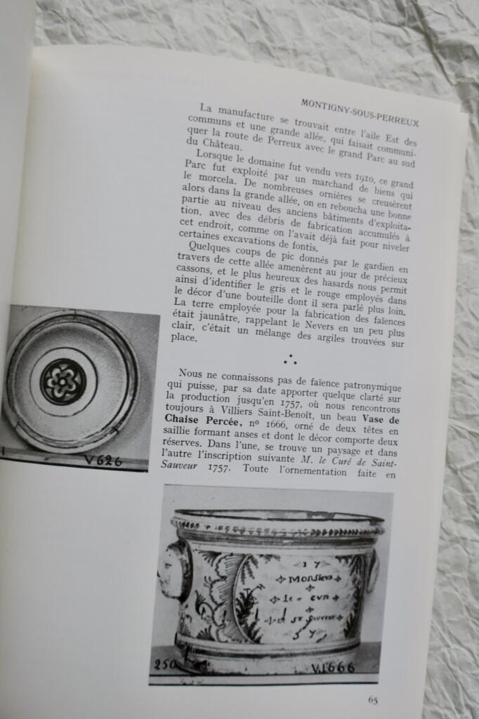 勃艮第陶器 欧塞尔1725-1860年