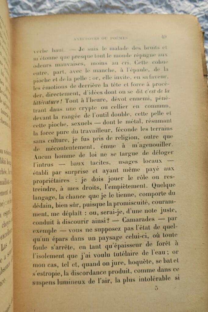 Mallarmé Divagations 1897 EO
