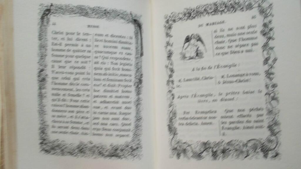 mariage LIVRE DU MARIAGE CONTENANT LES CEREMONIES ET LA MESSE DU MARIAGE Curmer