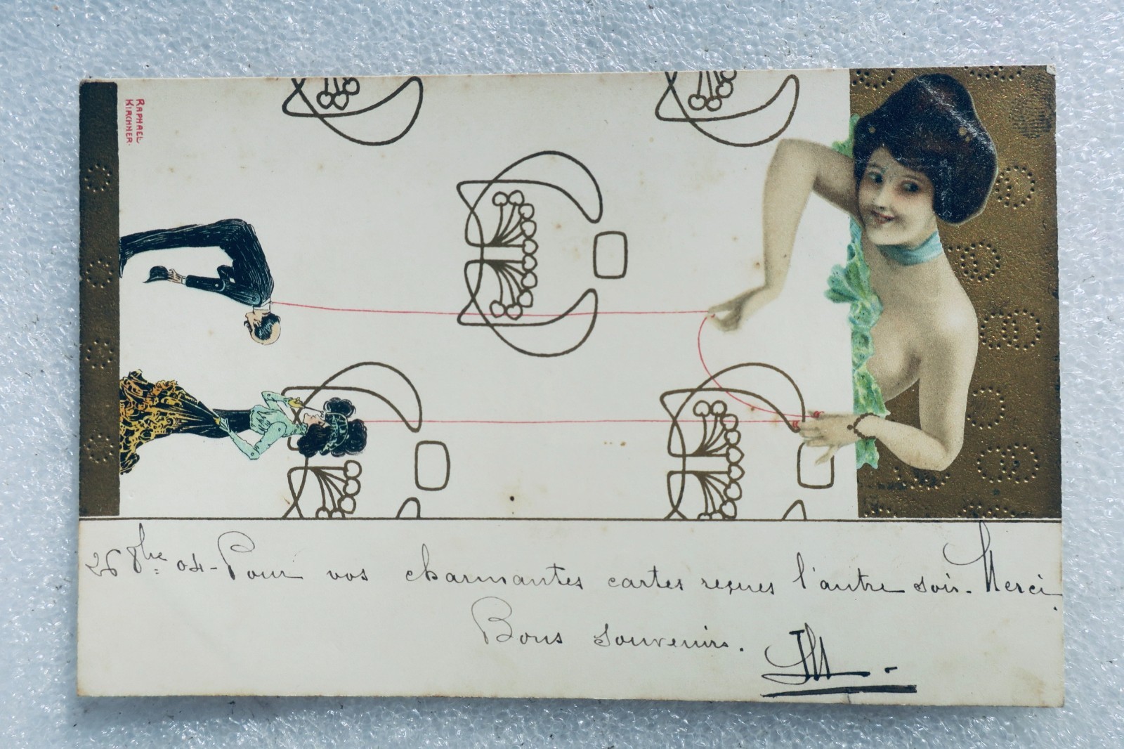 marionnettes Art nouveau jugendstil Moderne art Raphaël KIRCHNER – Image 2