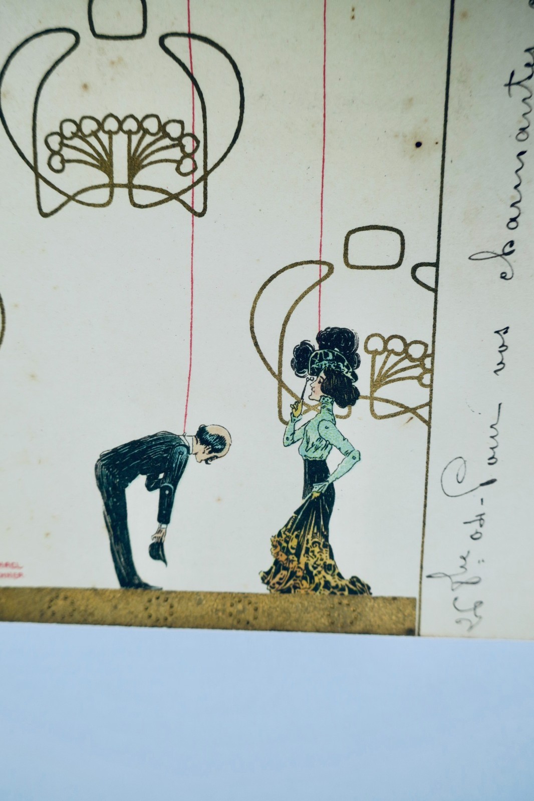 marionnettes Art nouveau jugendstil Moderne art Raphaël KIRCHNER – Image 3