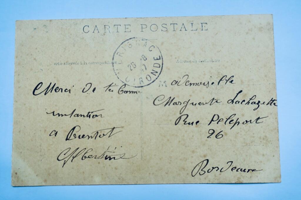MARTIGNAS PAR MERIGNAC RESTAURANT ET CAFE BEAUBOIS 1907