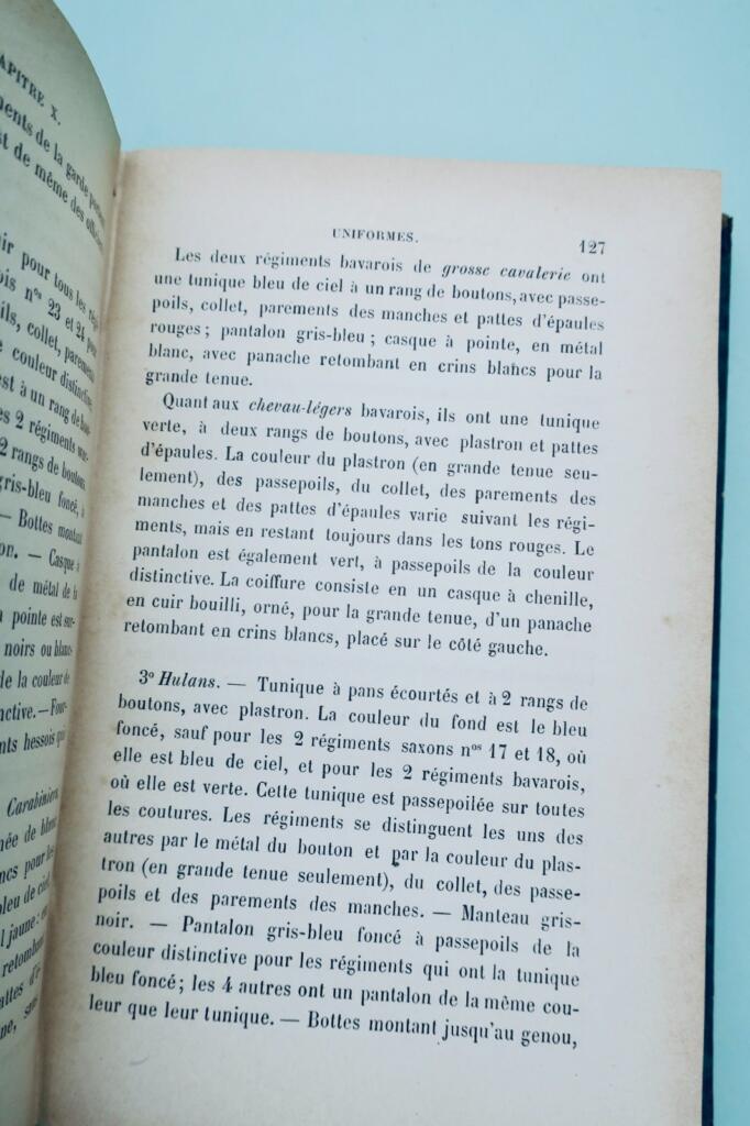 militaria L’état militaire des principales puissances étrangères 1886