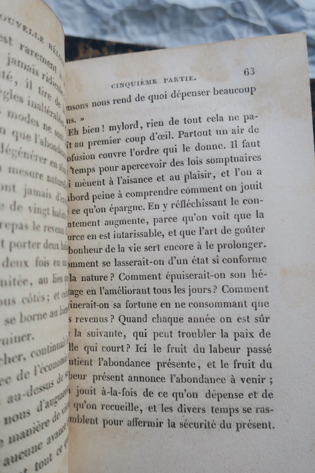 miniature ROUSSEAU Julie, or the New Heloise, or Letters of 1827