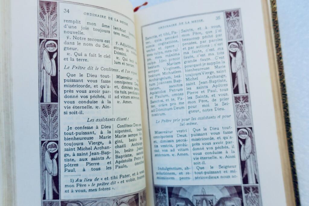 1934 Eucharistic Missal with Prayers