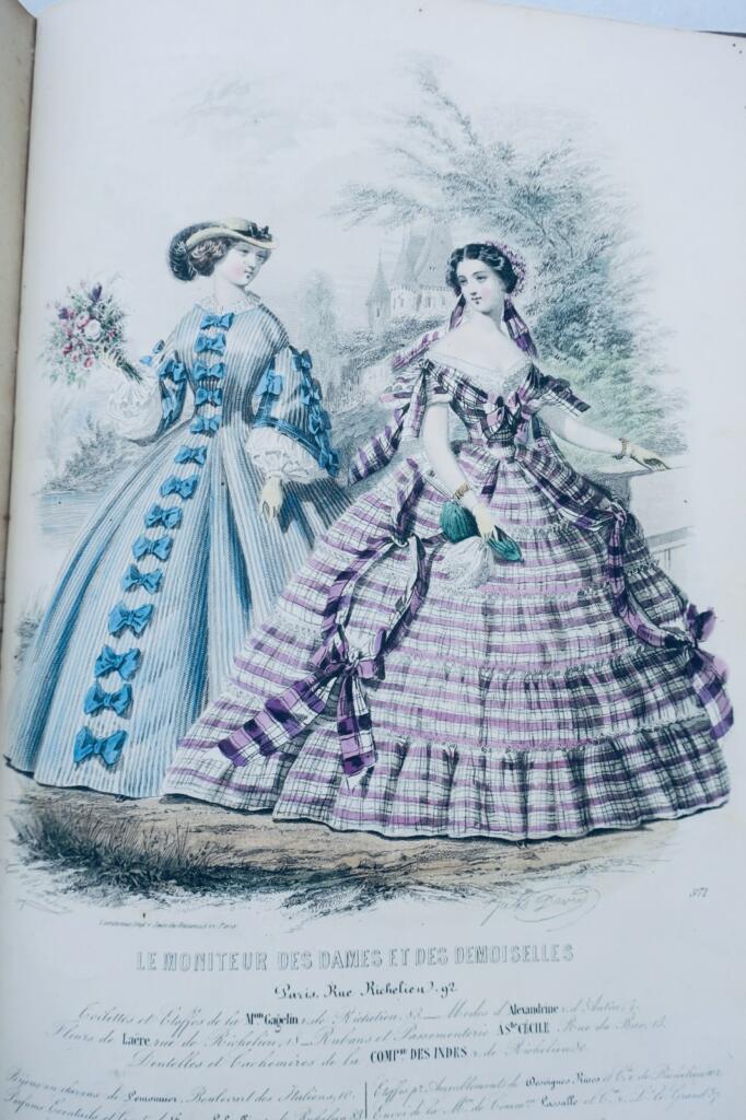 Mode Le Moniteur des Dames et des Demoiselles. Jahrgang 1858