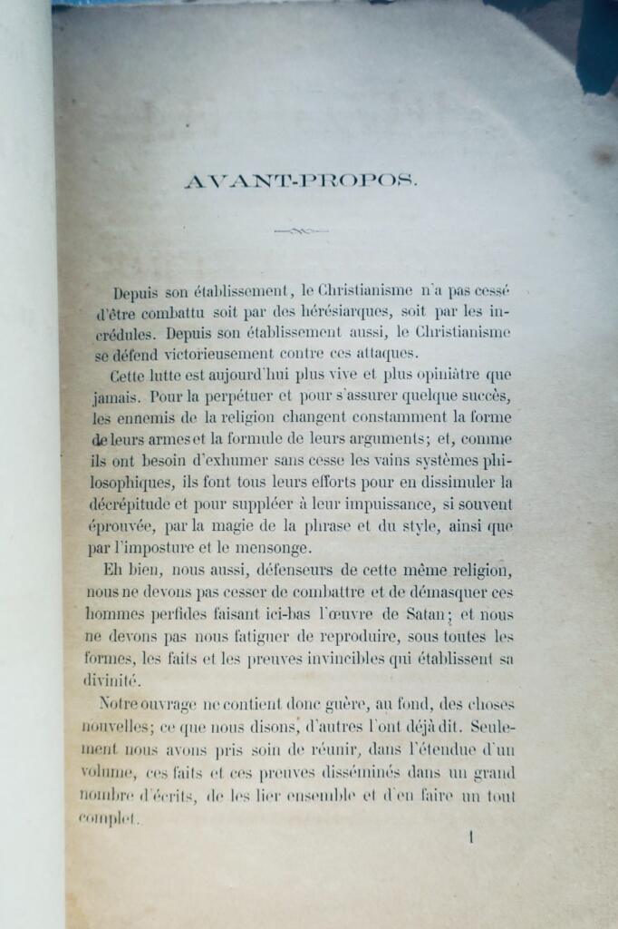 MONDE ECLAIRE PAR LA REVELATION 1863