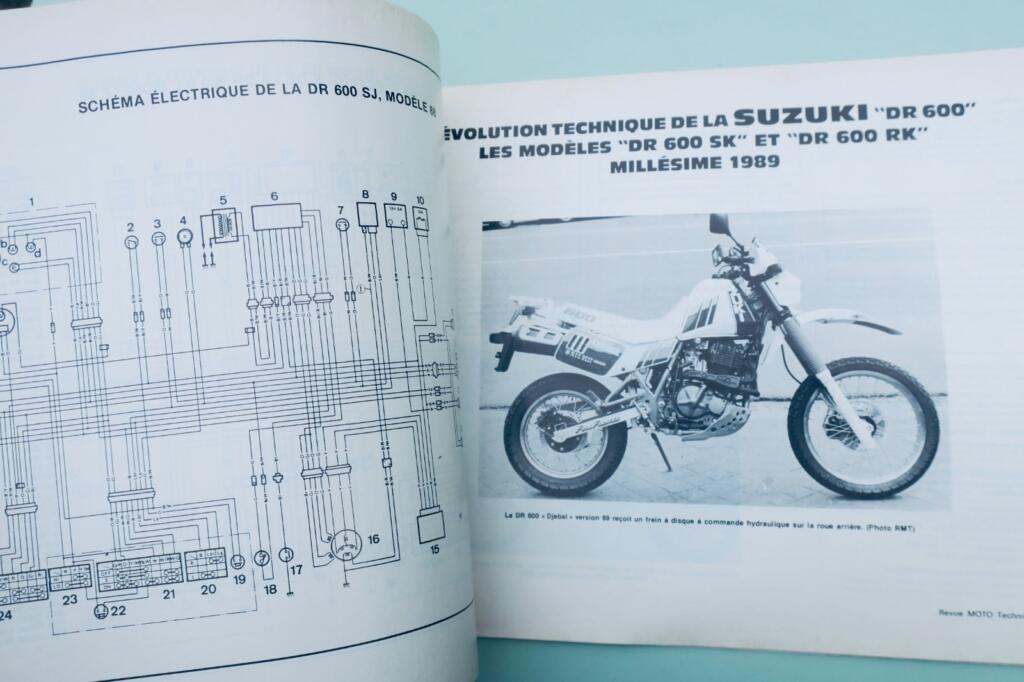 moto ETAI Honda CM 125 t-c, Suzuki DR 600s-R Djebel
