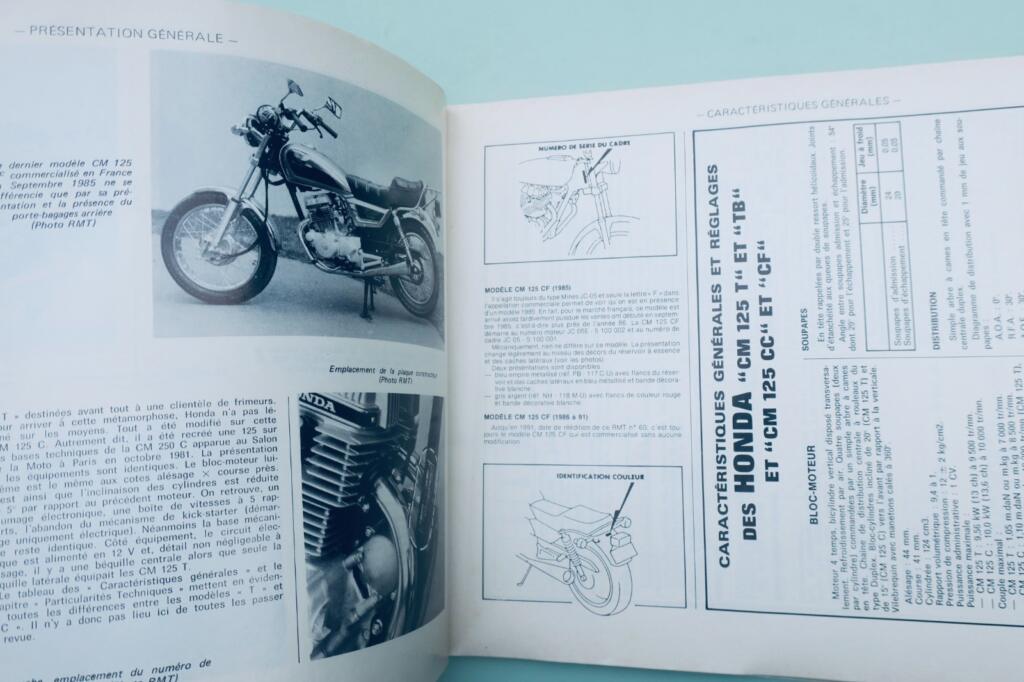 moto ETAI Honda CM 125 t-c, Suzuki DR 600s-R Djebel