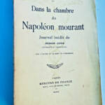 Napoléon FREMEAUX DANS LA CHAMBRE DE NAPOLEON MOURANT. Journal inédit de Hudson - La Librairie Antique