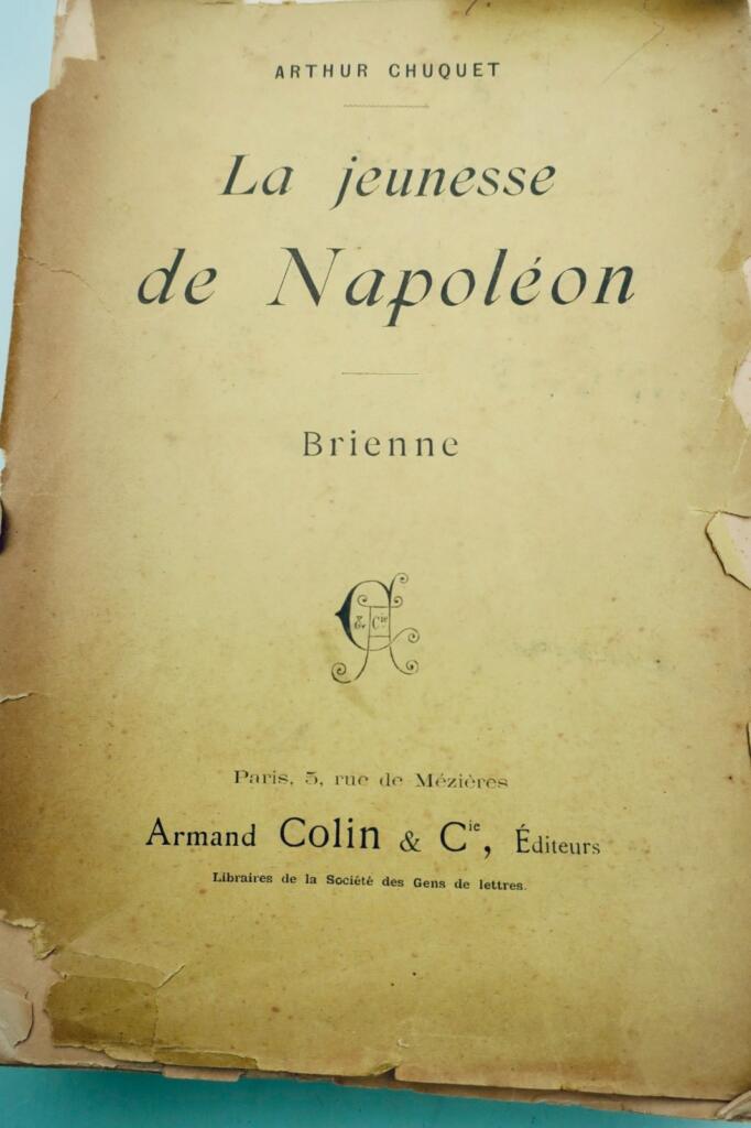 Napoléon jeunesse de Napoléon. – Brienne