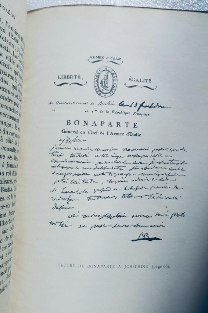Napoleons Memoiren und Werke von Martel