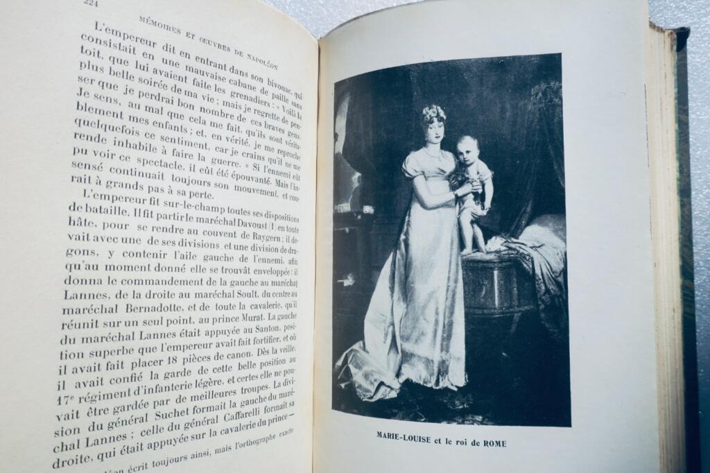 Napoleons Memoiren und Werke von Martel