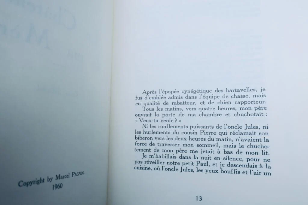 pagnol Dubout Chateau de ma mère, Le temps des secrets, La gloire de mon père