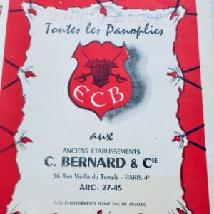 panoplies Bernard ECB, déguisements 1963