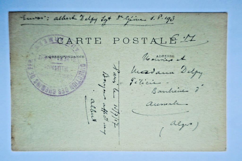 Paris East Station 1917 Military Transport