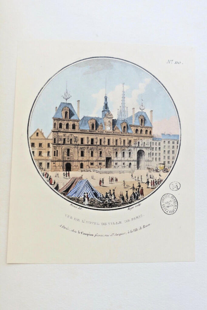 Geschichte des Pariser Rathauses bis 1871