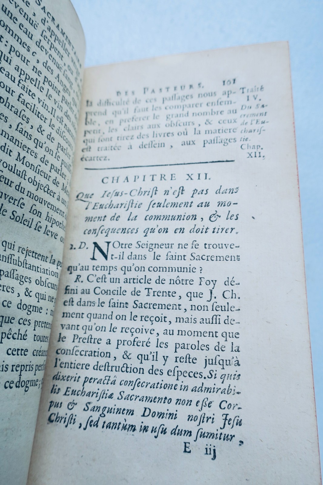 Pasteurs le sacramentaire des Pasteurs, tiré des Saintes Écritures 1723 (livre ancien, vue 2 sur 9)