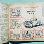 PEUGEOT 403 REVUE TECHNIQUE AUTOMOBILE n° 118 1956 MERCEDES 180 et 300 Aronde - La Librairie Antique