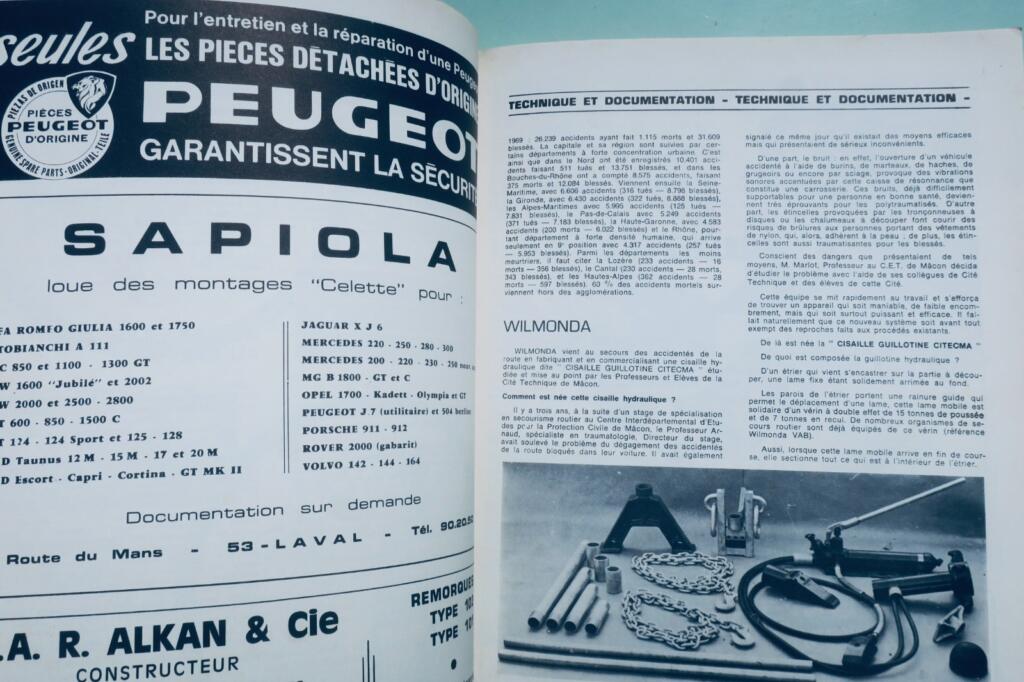 Peugeot J 7 expert automobile 1971