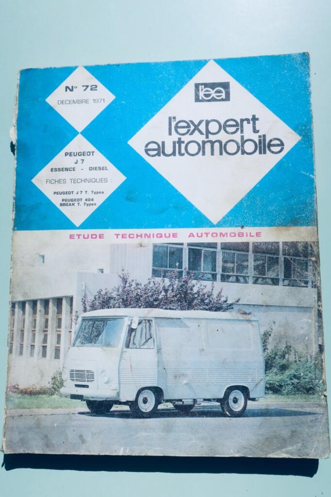 Peugeot J 7 expert automobile 1971