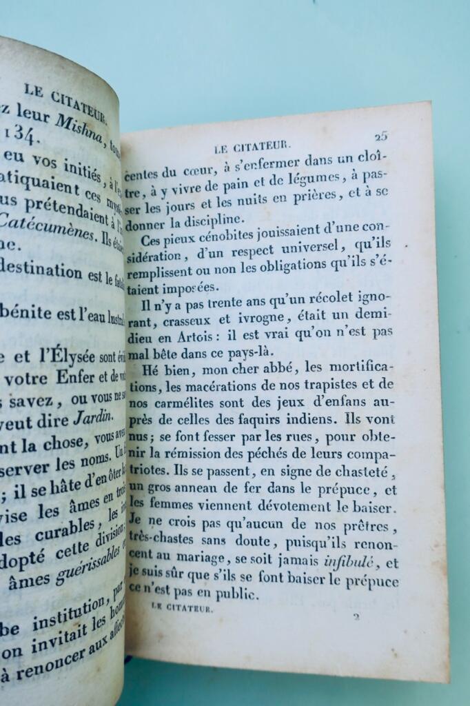 PIGAULT-LEBRUN Le Citateur 1834