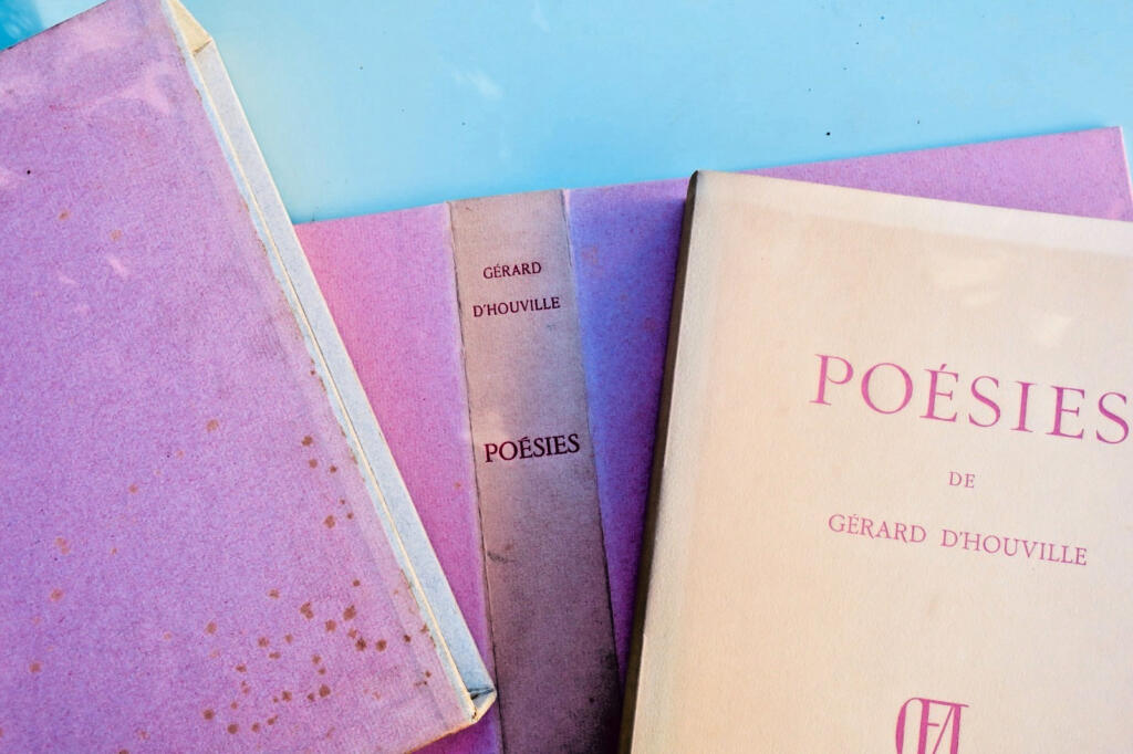 POESIES DE GERARD D’HOUVILLE illustré par P. Expert Marie de Hérédia
