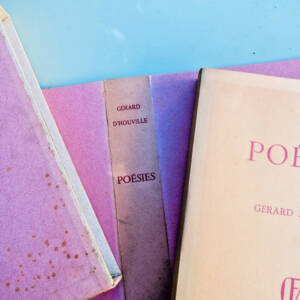POESIES DE GERARD D'HOUVILLE illustré par P. Expert Marie de Hérédia