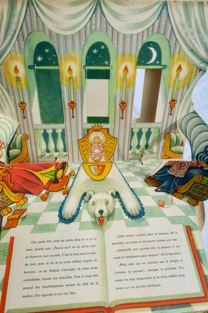 Dornröschen Pop-up-Buch, Del Duca 1957