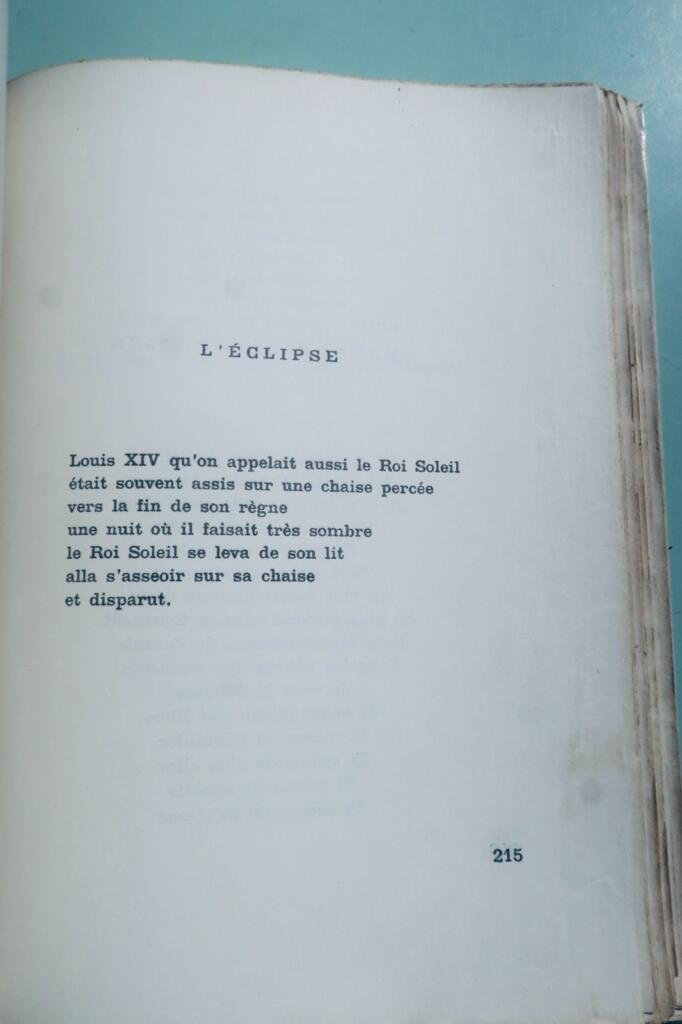 PREVERT JACQUES PAROLES POINT DU JOUR 1947