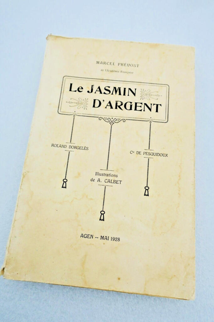 Rare 1928 anthology with silver jasmine theme