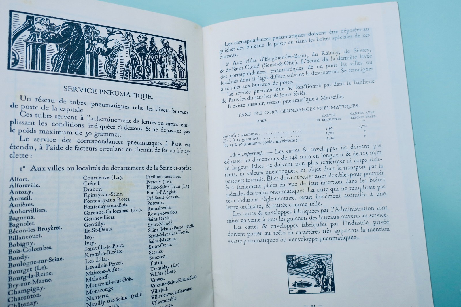 PTT ministère des PTT télégraphiez 1930 – Image 4