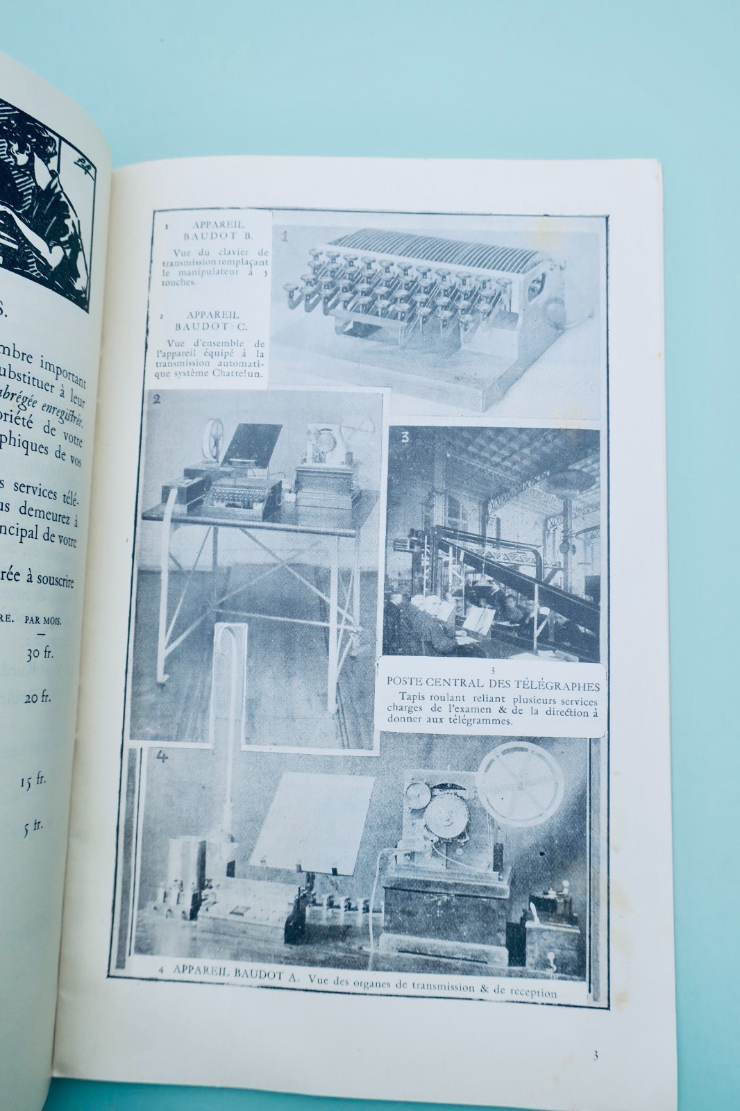 PTT ministère des PTT télégraphiez 1930 – Image 5