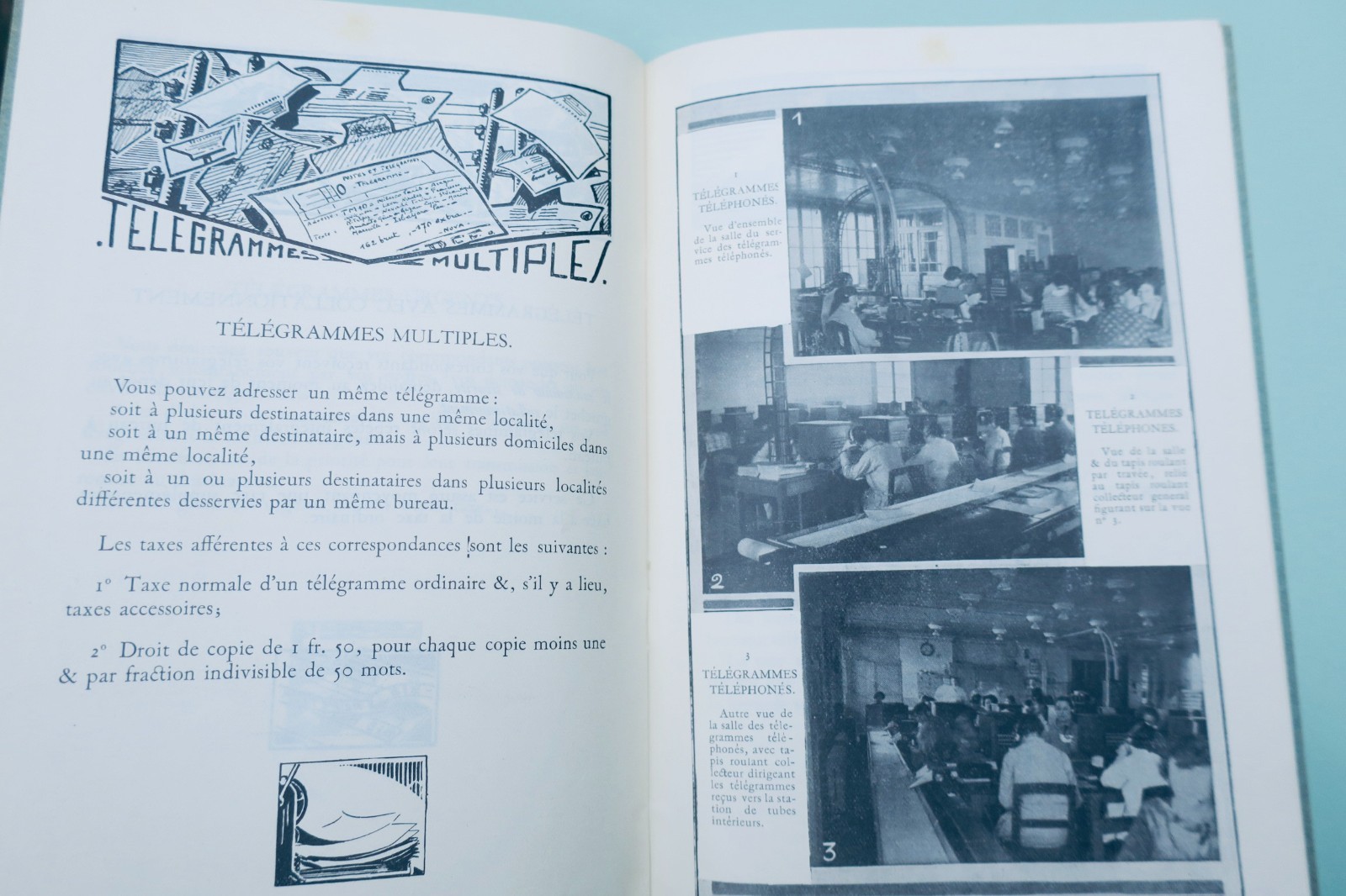 PTT ministère des PTT télégraphiez 1930 – Image 6